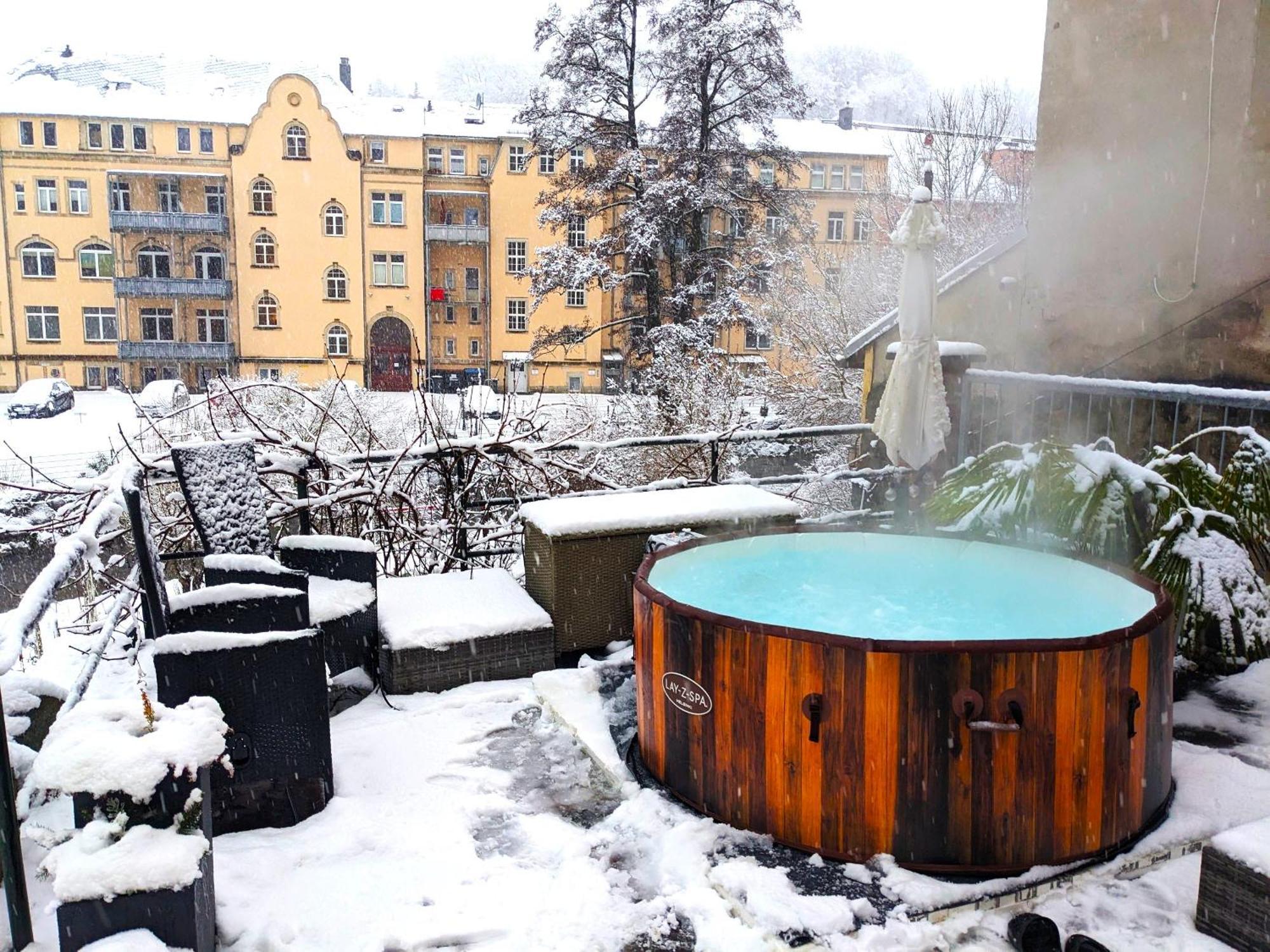 F3 Urlaubsmagie - Pool, Garten & Terrasse - 4P Sebnitz Exterior foto