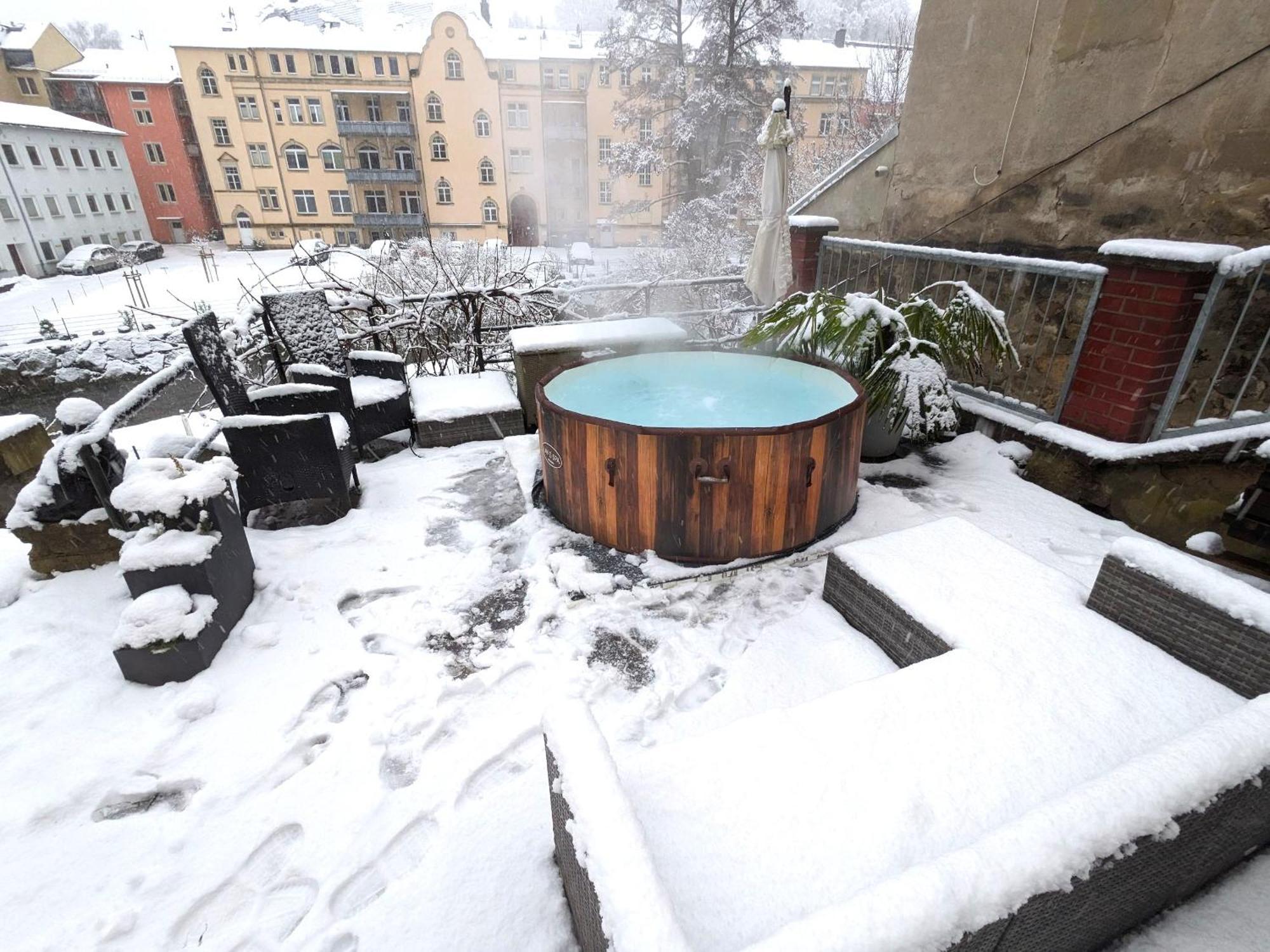 F3 Urlaubsmagie - Pool, Garten & Terrasse - 4P Sebnitz Exterior foto